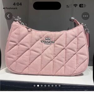 Coach Teri Quilted Shoulder Bag